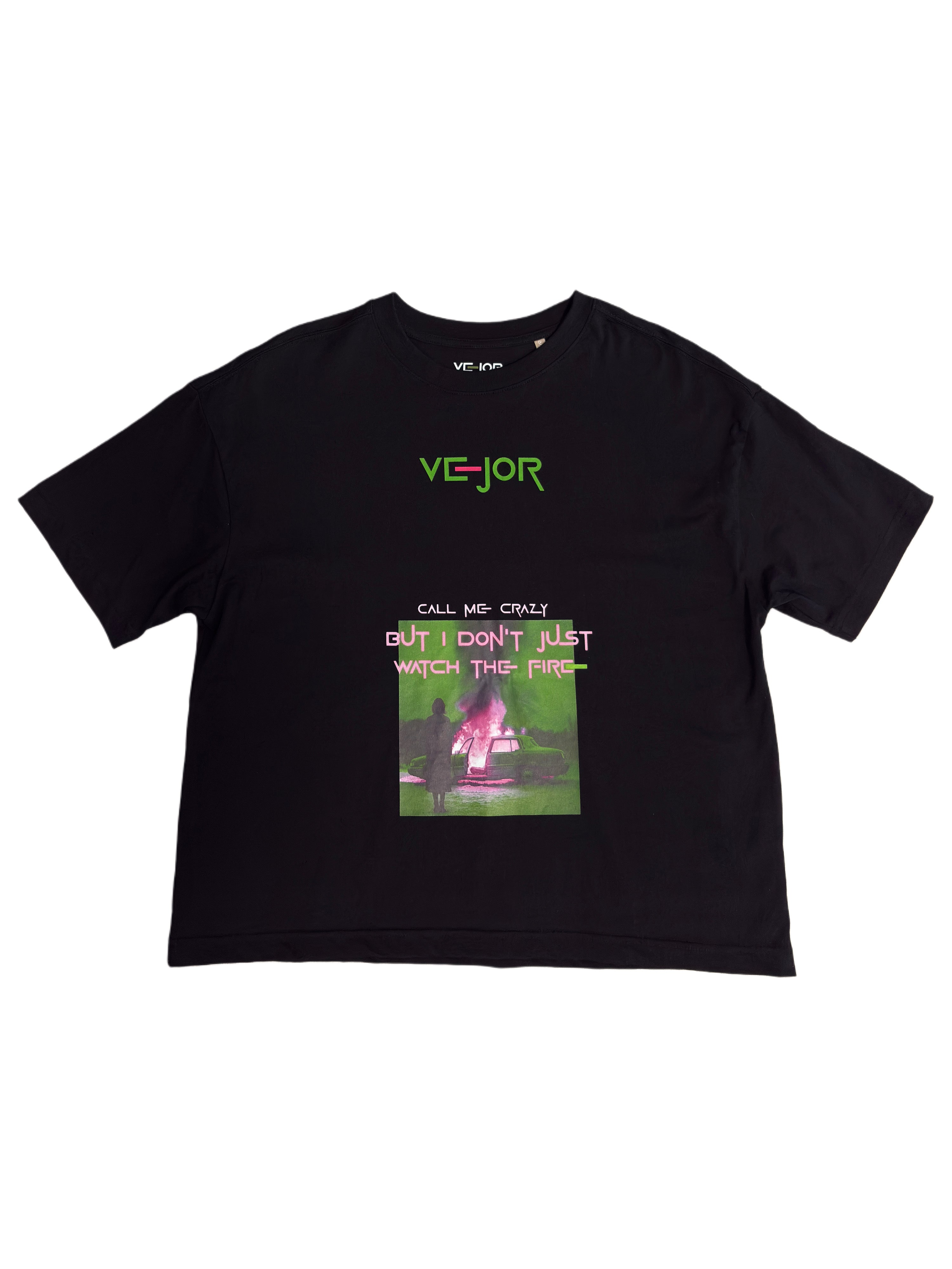 VEJOR “BURN WITH ME” Oversized Women’s T-Shirt / 25.00€