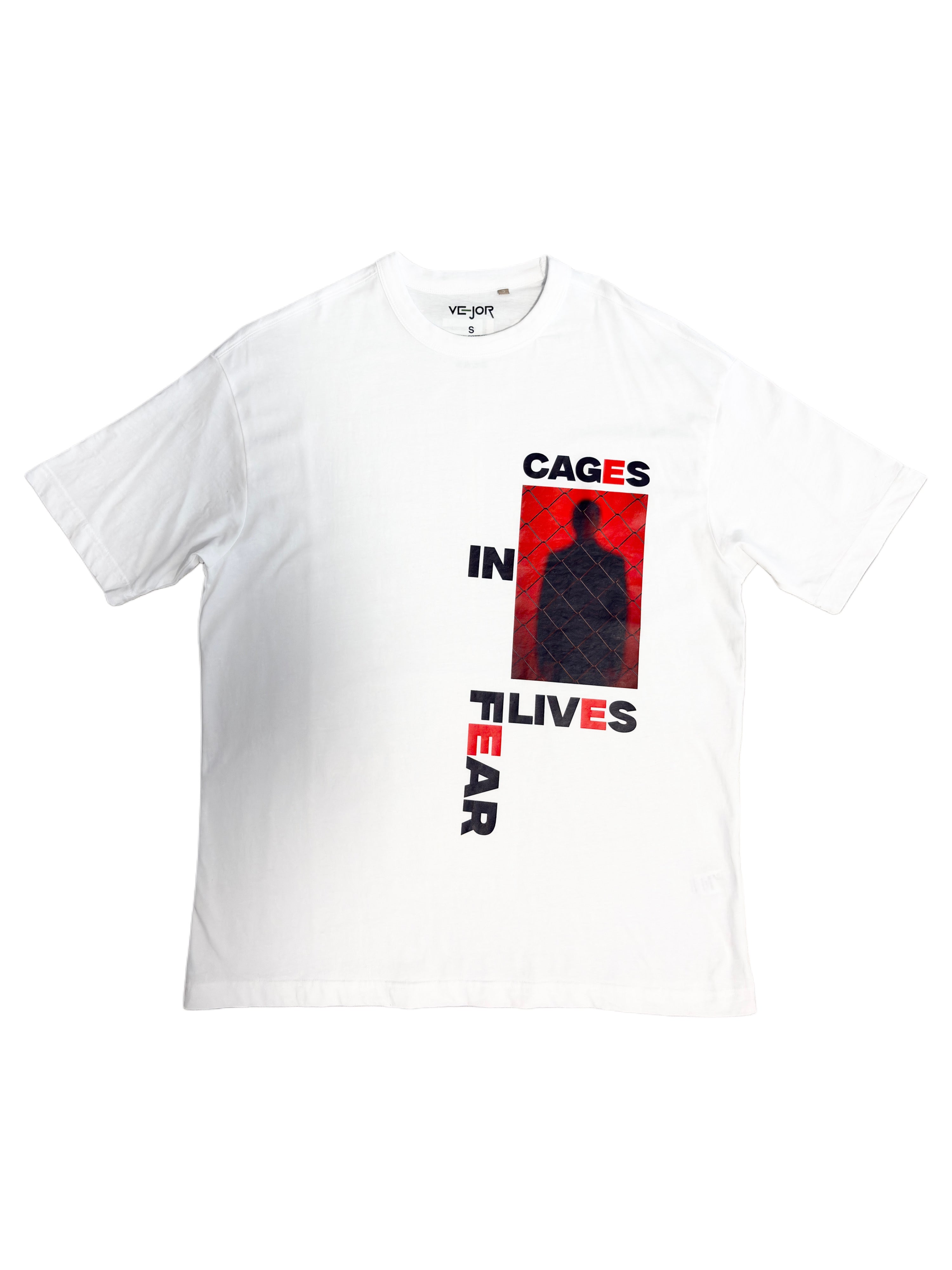 VEJOR “Beyond the Fence” Oversize Tee – Beyond Limits Series / 25.00€