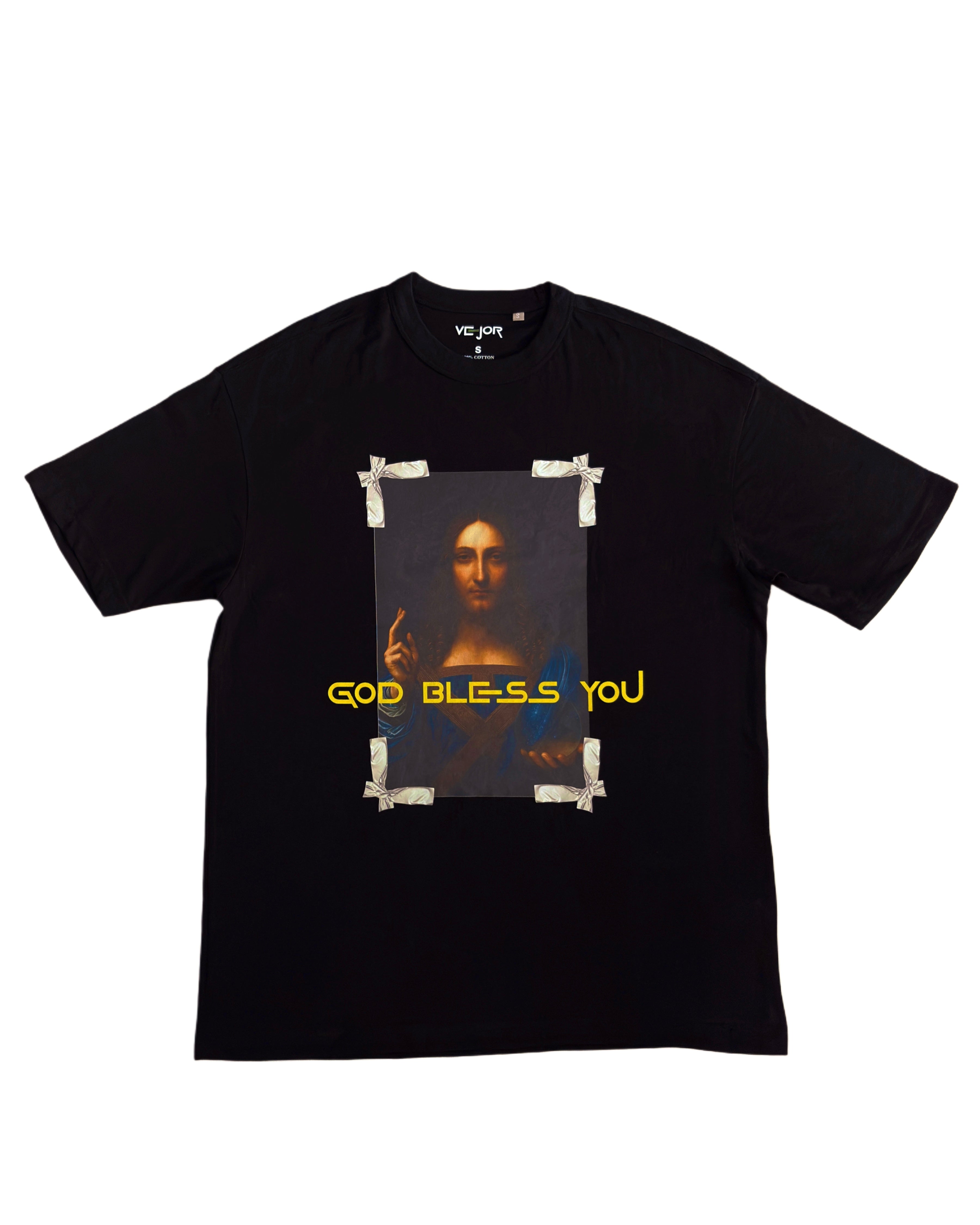 VEJOR “GOD BLESS YOU” TEE / 28.00€