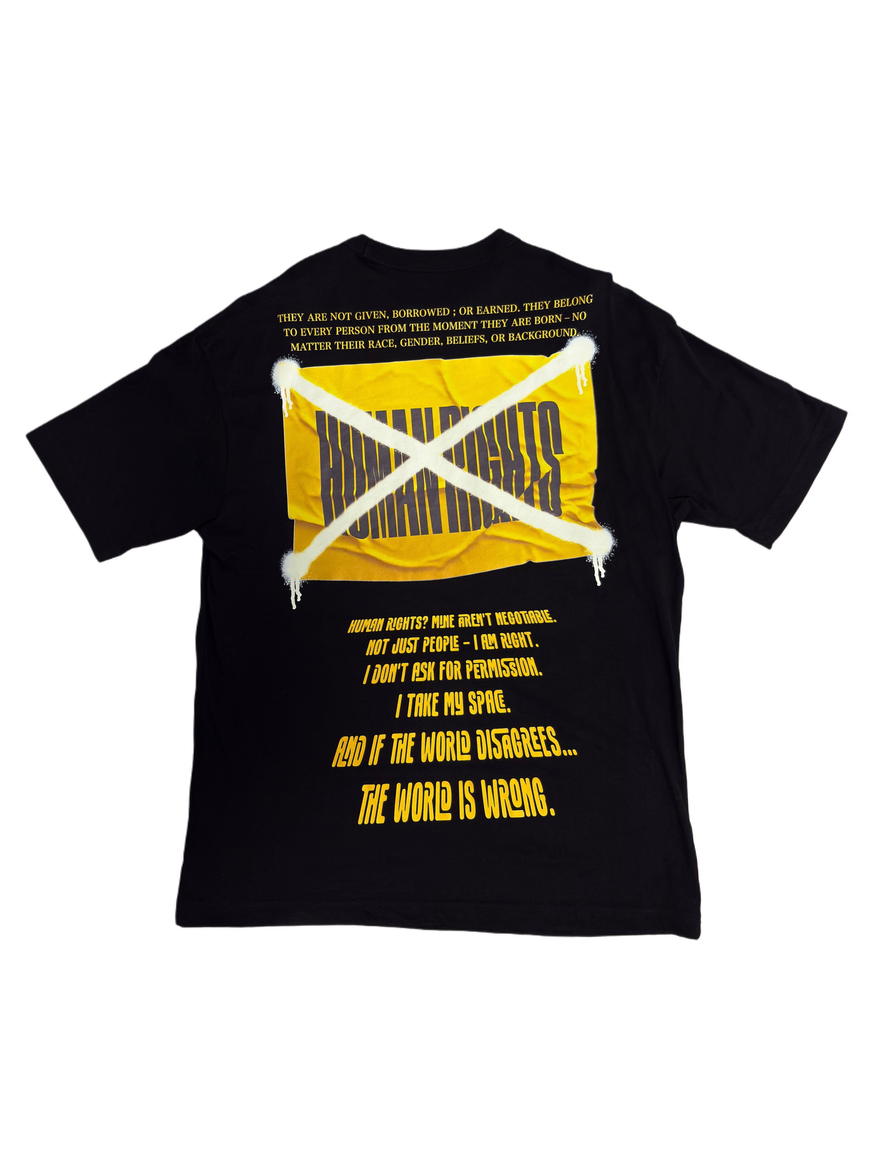 VEJOR “HUMAN RIGHTS”Oversized Tee / 28.00 €